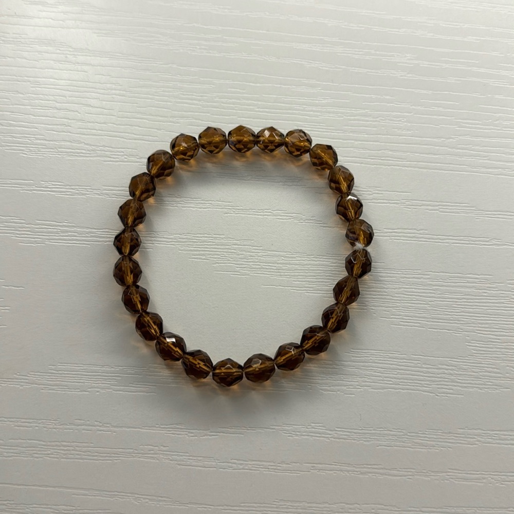 Brown Beaded Bracelet